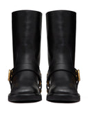 Valentino Garavani V Logo Signature Leather Boots