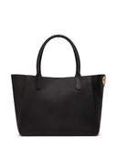 Valentino Garavani V Logo Side Small Leather Tote Bag