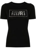 Mm6 Maison Margiela Logo Cotton T Shirt