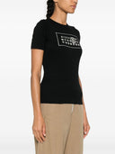 Mm6 Maison Margiela Logo Cotton T Shirt