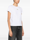 Mm6 Maison Margiela Logo Cotton T Shirt