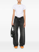 Mm6 Maison Margiela Logo Cotton T Shirt