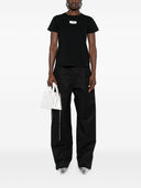 Mm6 Maison Margiela Logo Cotton T Shirt