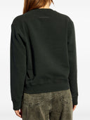 MM6 Maison Margiela Logo Cotton Felpa