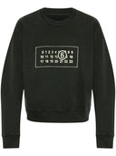 MM6 Maison Margiela Logo Cotton Felpa
