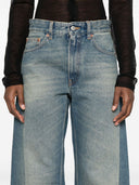 Mm6 Maison Margiela Flared Leg Denim Jeans