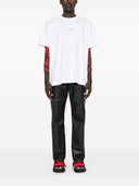 Mm6 Maison Margiela Logo Cotton T Shirt