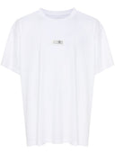 Mm6 Maison Margiela Logo Cotton T Shirt
