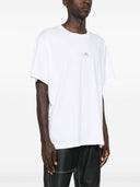 Mm6 Maison Margiela Logo Cotton T Shirt