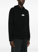 Mm6 Maison Margiela Logo Cotton Hoodie