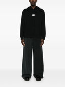 Mm6 Maison Margiela Logo Cotton Hoodie