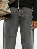 Mm6 Maison Margiela Straight Leg Denim Jeans