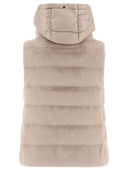 Herno Faux Fur Down Vest