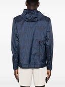 Ea7 Allover Logo Nylon Jacket