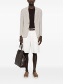 Emporio Armani Striped Cotton Blend Shirt