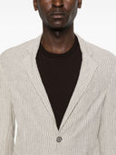Emporio Armani Striped Cotton Blend Shirt