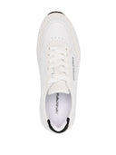 E 'Clat Logo Leather Sneakers