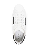 Hogan Pre H Stripes Leather Sneakers