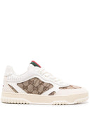 Gucci Re Web Leather Sneakers