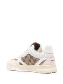 Gucci Re Web Leather Sneakers
