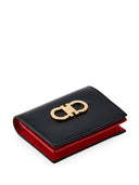 Ferragamo Gancini Leather Compact Wallet