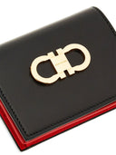 Ferragamo Gancini Leather Compact Wallet
