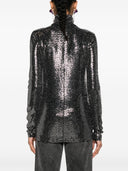 Isabel Marant Joyela Shiny High Neck Top