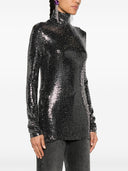 Isabel Marant Joyela Shiny High Neck Top