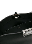 Valentino Garavani Hobo Rockstud Leather Shoulder Bag