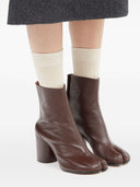 Maison Margiela Tabi Leather Ankle Boots