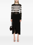 Jean Paul Gaultier Mariniere Print Top