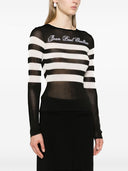 Jean Paul Gaultier Mariniere Print Top