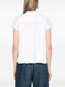 Sacai geplooid katoenen t -shirt