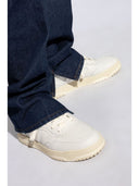 Gucci Re Web Leather Sneakers