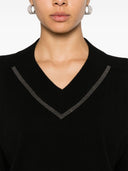 Brunello Cucinelli V Neck Cashmere Sweater