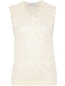 Golden Goose Sequined Knitted Vest