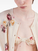 Prada Printed Wool Cardigan