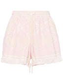 Pantaloncini di asciugamani del logo Zimmermann