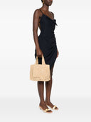 Zimmermann Floral Raffia Mini Tote Bag