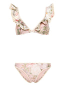 Set di bikini con stampa floreale Zimmermann