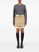 Maison Margiela Cotton Blend Layered Skort