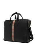 Paul Smith Signature Stripe Leather Crossbody Bag