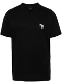 Ps By Paul Smith Zebra Logo Cotton T Shirt