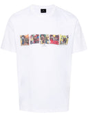 PS av Paul Smith tryckt bomulls -t -shirt