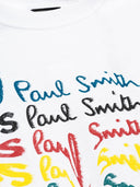 POS撰写的Paul Smith徽标棉T恤
