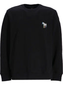 Ps By Paul Smith Zebra Logo Cotton Sweatshirt