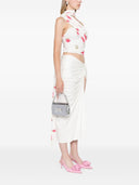 Selbstporträtbaguette Micro Leder Umhängetasche