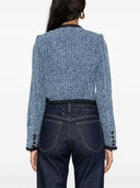 Self Portrait Cotton Cropped Jacket