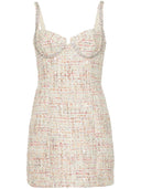 Self Portrait Bouclé Mini Dress