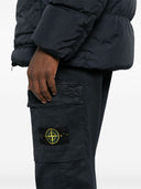 Stone Island Logo Cotton Cargo Trousers